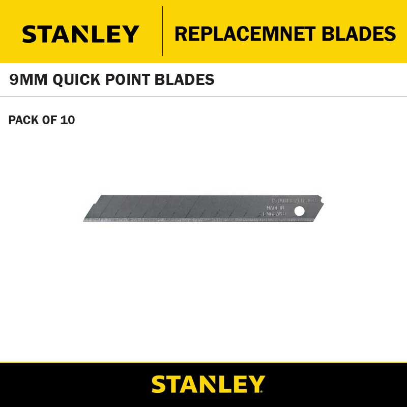 9MM SNAP BLADES - CARD OF 10