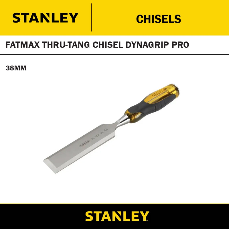 FATMAX THRU-TANG CHISEL DYNAGRIP PRO 38MM