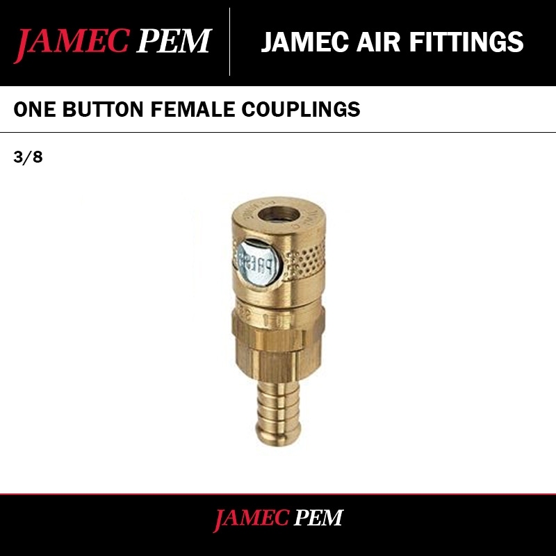 3/8 INCH JAMEC FEMALE COUPLING AIR FITTING
