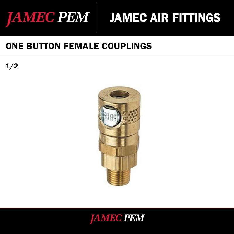 1/2 INCH JAMEC FEMALE COUPLING AIR FITTING