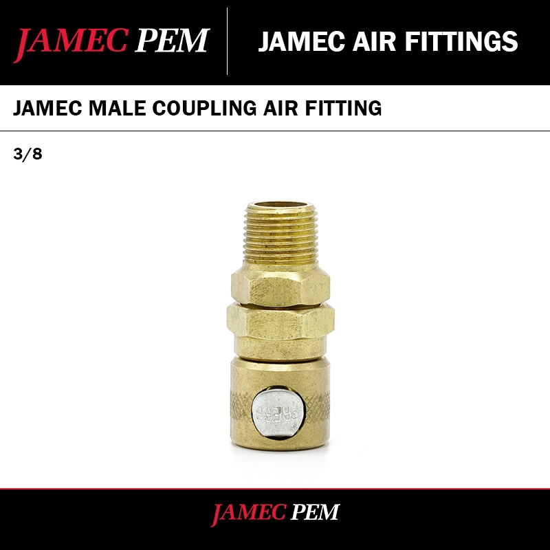 3/8 INCH JAMEC MALE COUPLING AIR FITTING