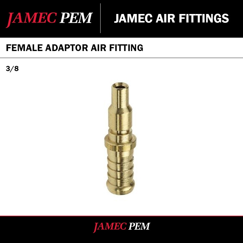 3/8 INCH JAMEC FEMALE ADAPTOR AIR FITTING