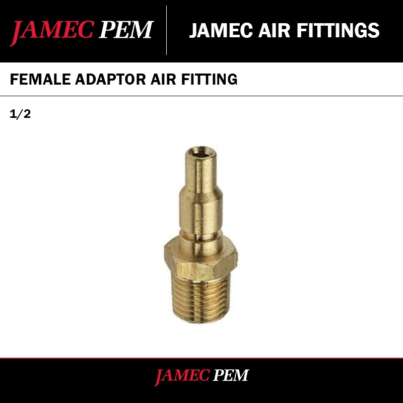 1/2 INCH JAMEC FEMALE ADAPTOR AIR FITTING