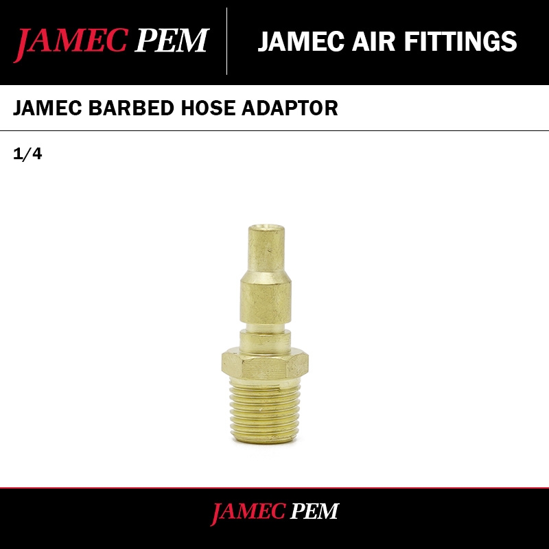 1/4 INCH JAMEC MALE ADAPTOR AIR FITTING