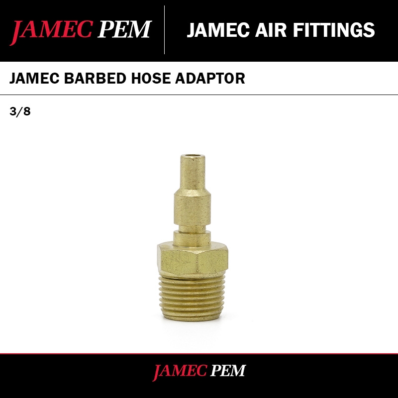 3/8 INCH JAMEC MALE ADAPTOR AIR FITTING