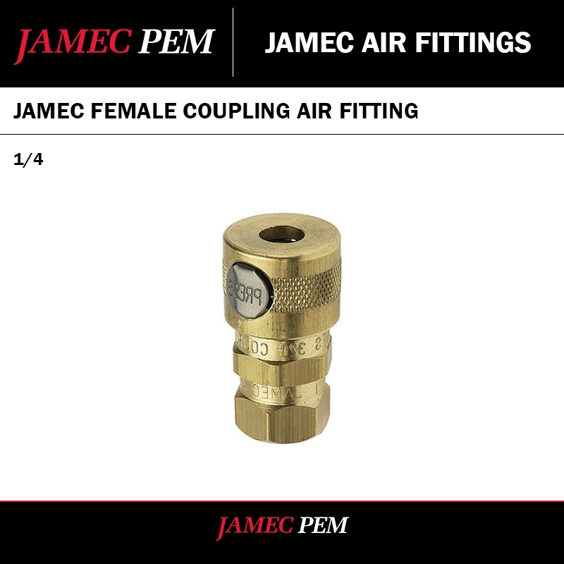 1/4 INCH JAMEC FEMALE COUPLING AIR FITTING