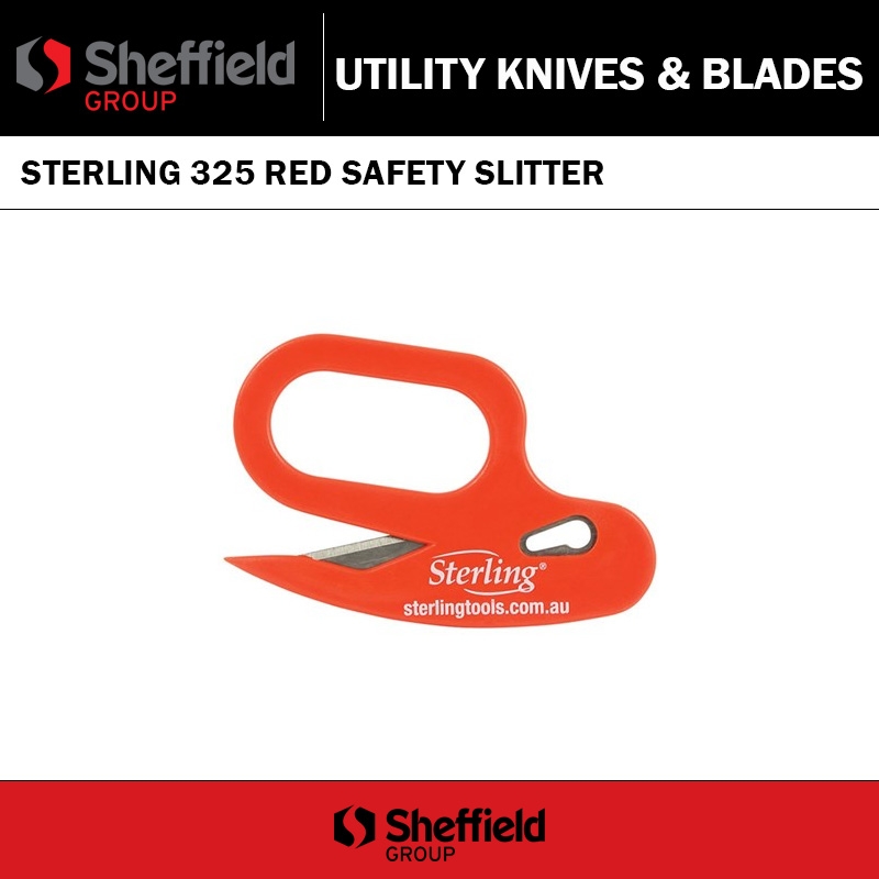 STERLING 325 RED SAFETY SLITTER