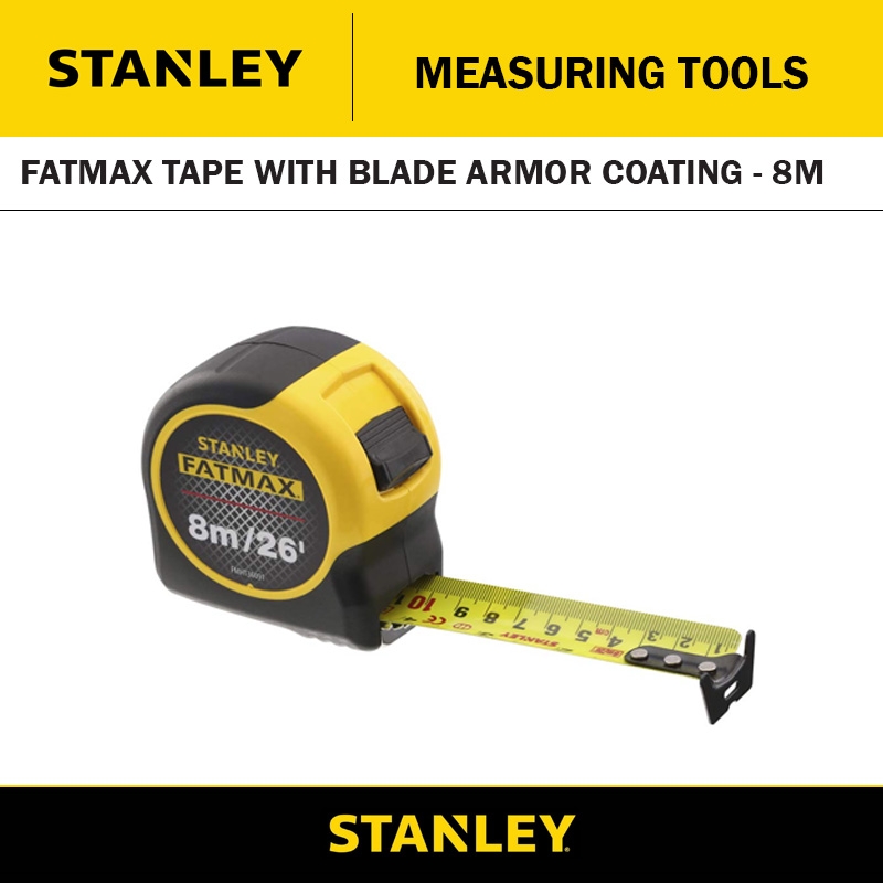 FATMAX TAPE WITH BLADE ARMOR COATING - 8M