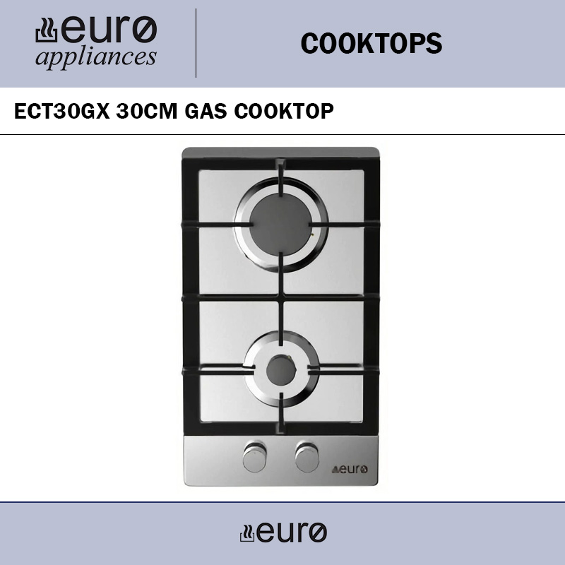EURO ECT30GX 30CM GAS COOKTOP