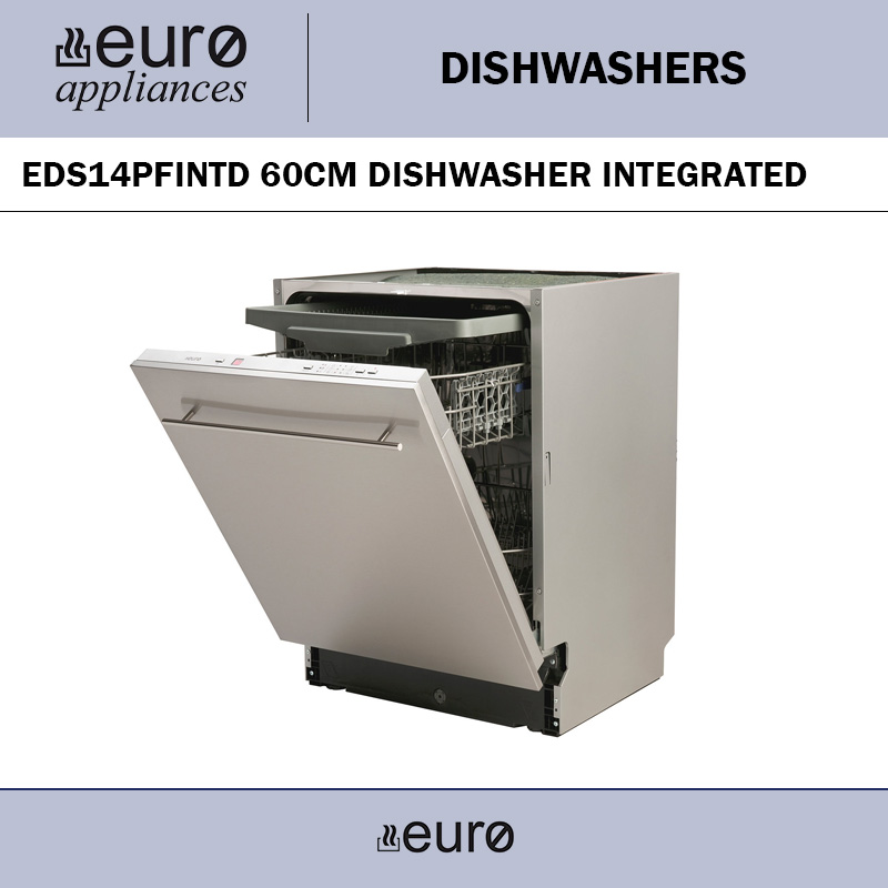 EURO EDS14PFINTD 60CM DISHWASHER INTEGRATED