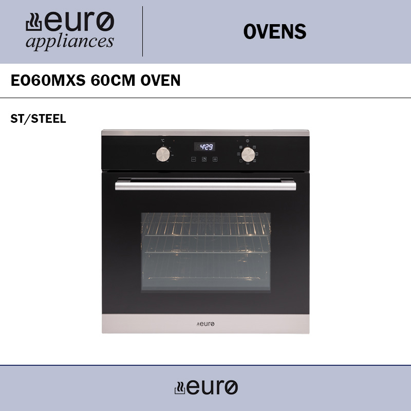 EURO EO60MXS 60CM OVEN ST/STEEL
