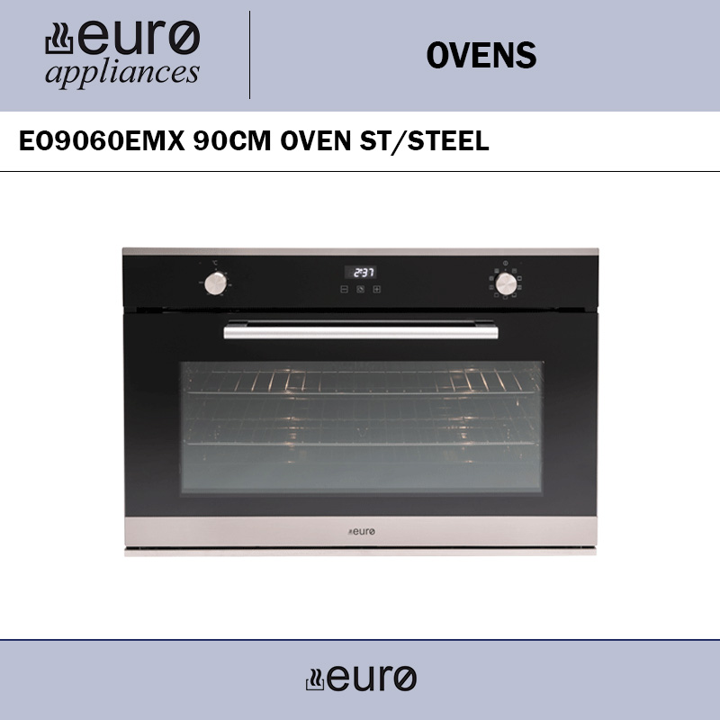 EURO EO9060EMX 90CM OVEN ST/STEEL