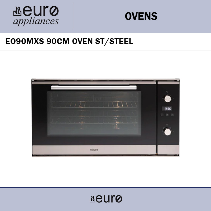 EURO EO90MXS 90CM OVEN ST/STEEL