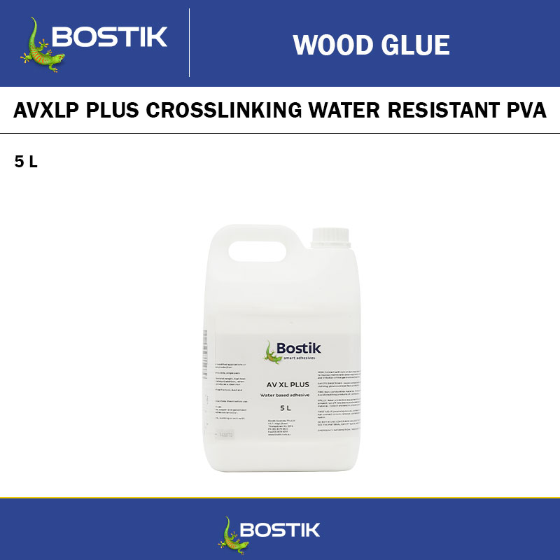 BOSTIK AVXL PLUS CROSSLINKING WATER RESISTANT PVA - 5L
