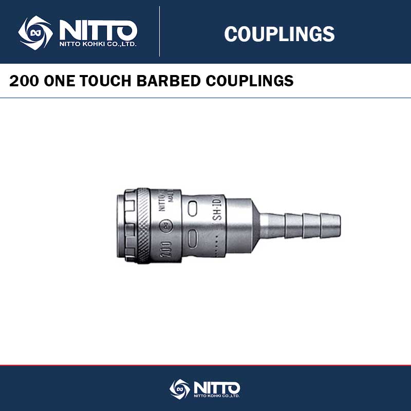 NITTO BARBED COUPLING
