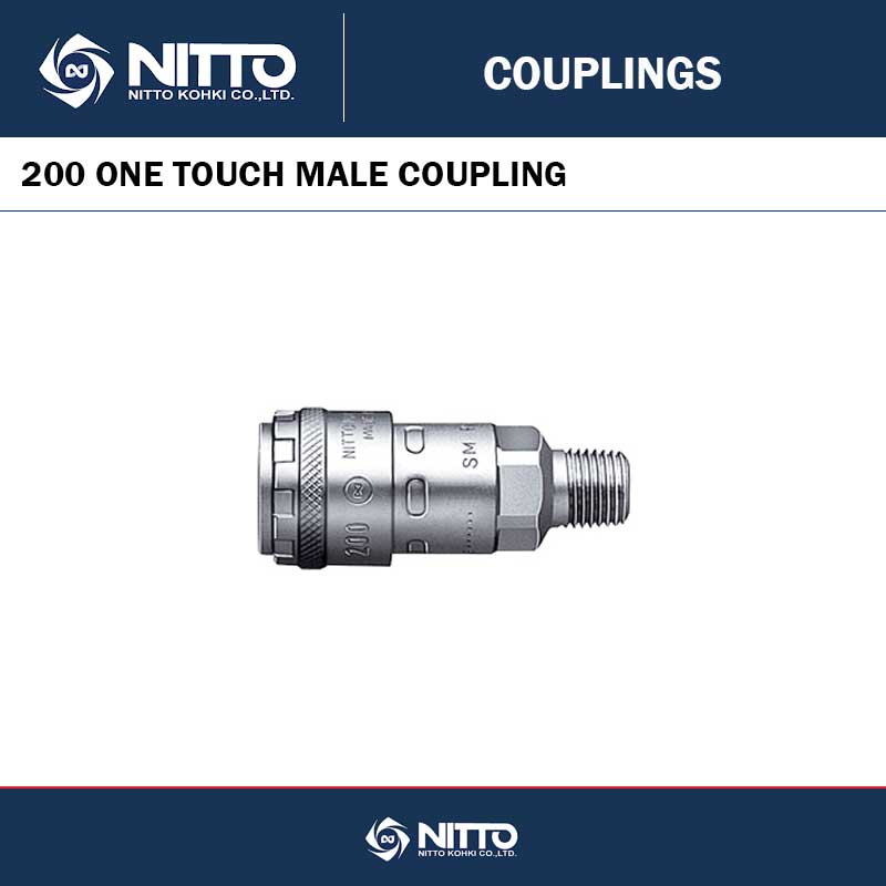NITTO MALE COUPLING