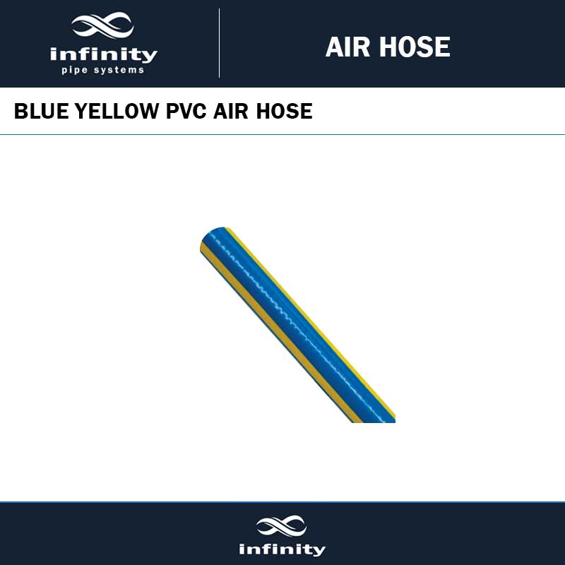 PVC AIR HOSE BLUE YELLOW