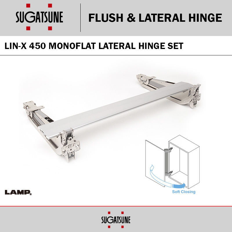 LIN-X 450 LATERAL HINGE SYSTEM