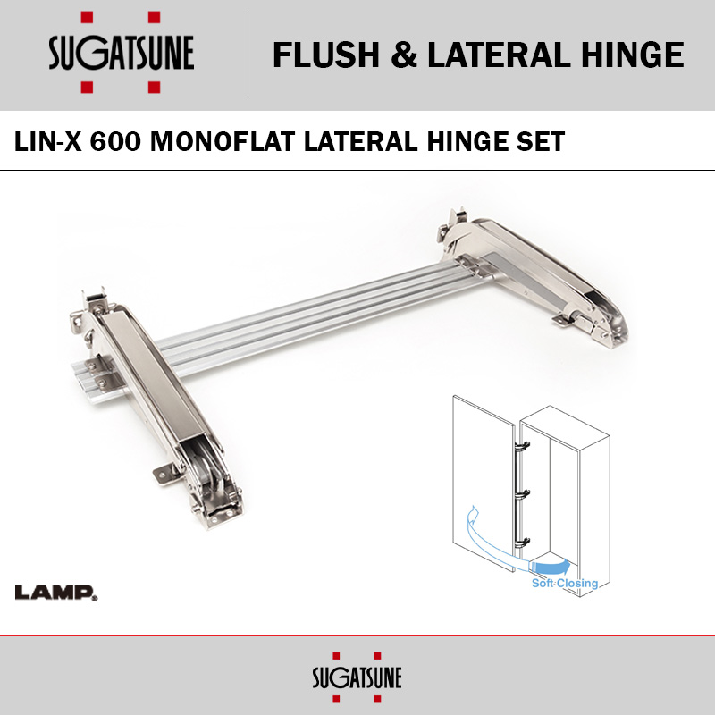 LIN-X 600 LATERAL HINGE SYSTEM