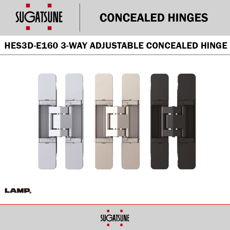 HES3D-E160 CONCEALED HINGE