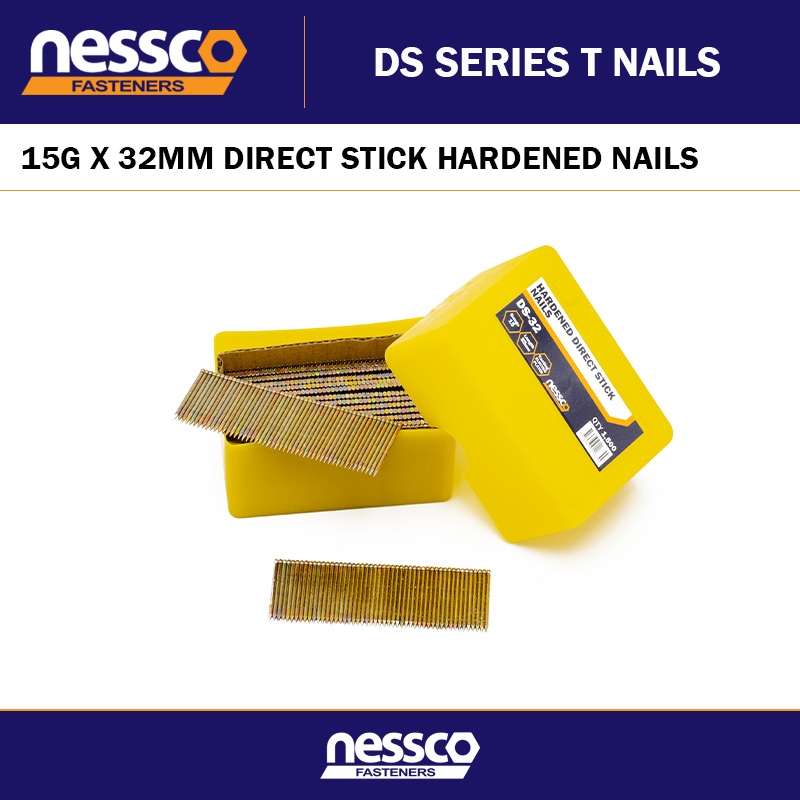 15G X 32MM DIRECT STICK HARDENED NAILS