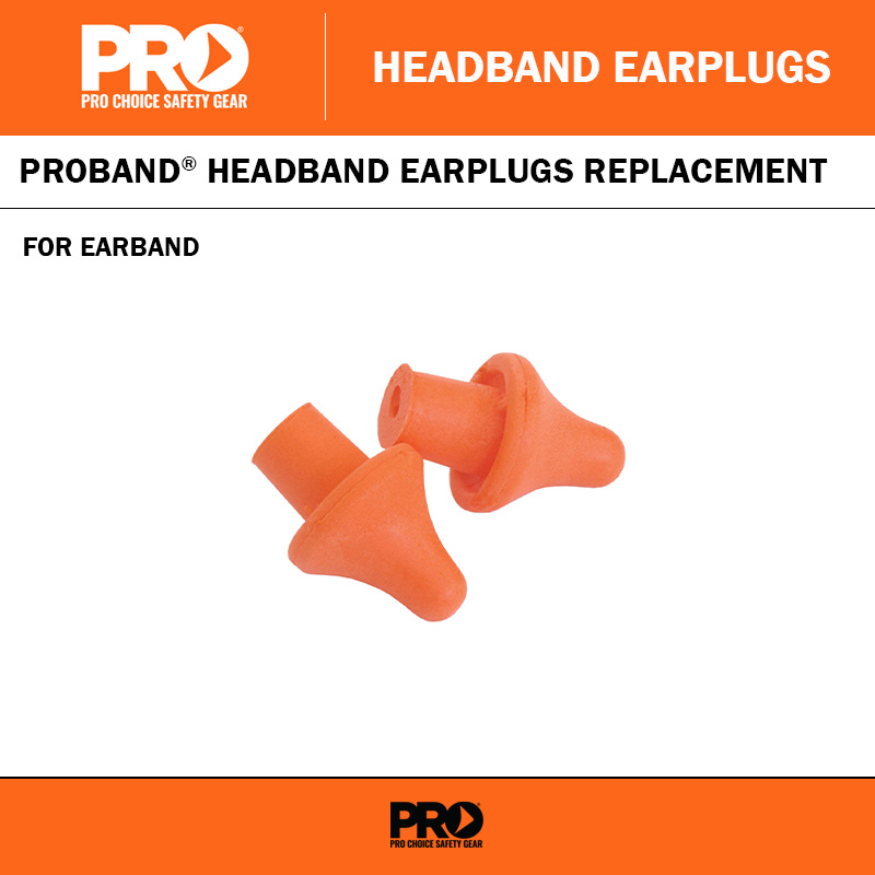 PROBAND HEADBAND EARPLUGS REPLACEMENT PADS FOR EARBAND
