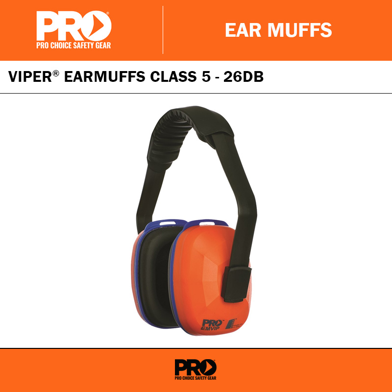 PRO CHOICE VIPER CLASS 5 EARMUFFS - 26db