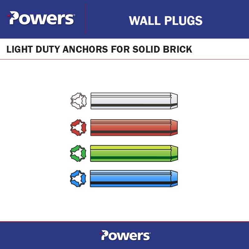 WHITE RED GREEN BLUE WALL PLUGS