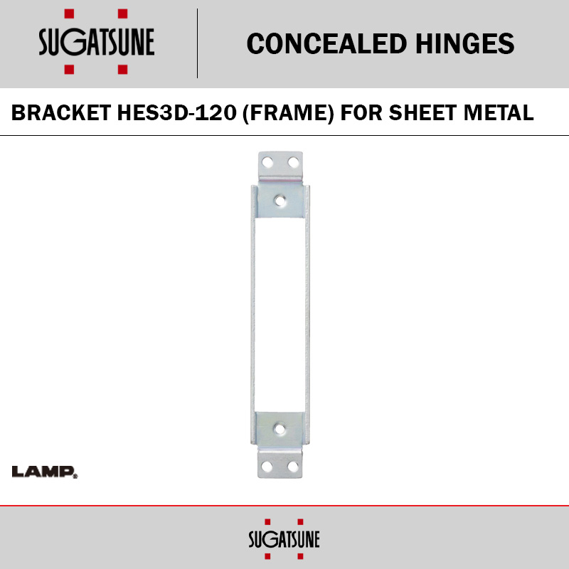 SUGATSUNE HES3D-120 - F BRACKET SUIT HES3D-120 FOR SHEET METAL