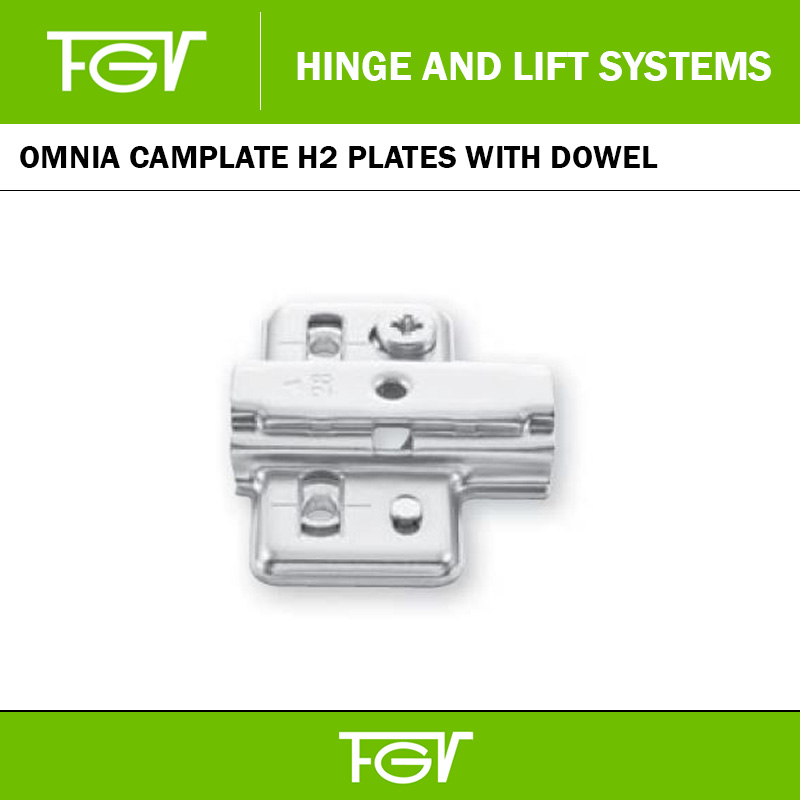 FGV OMNIA CAMPLATE H2 PLATES WITH EXPANDING DOWEL