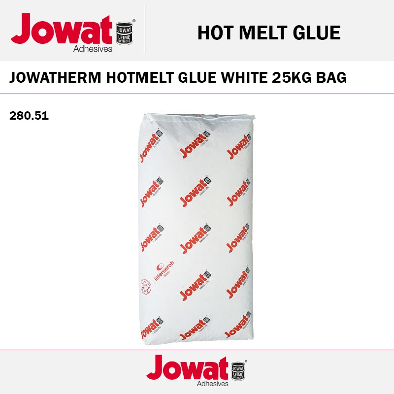 280.51 JOWATHERM HOTMELT GLUE WHITE 25KG BAG