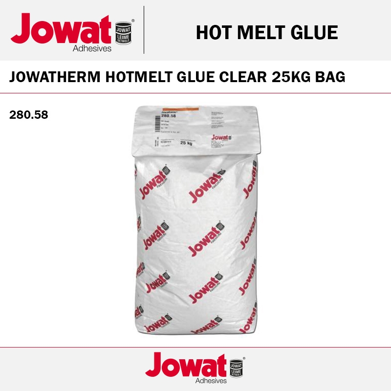 280.58 JOWATHERM HOTMELT GLUE CLEAR 25KG BAG