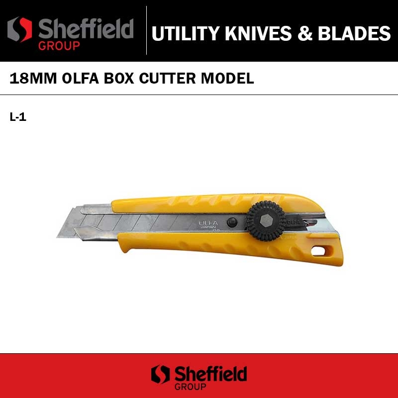 18MM OLFA BOX CUTTER MODEL L-1