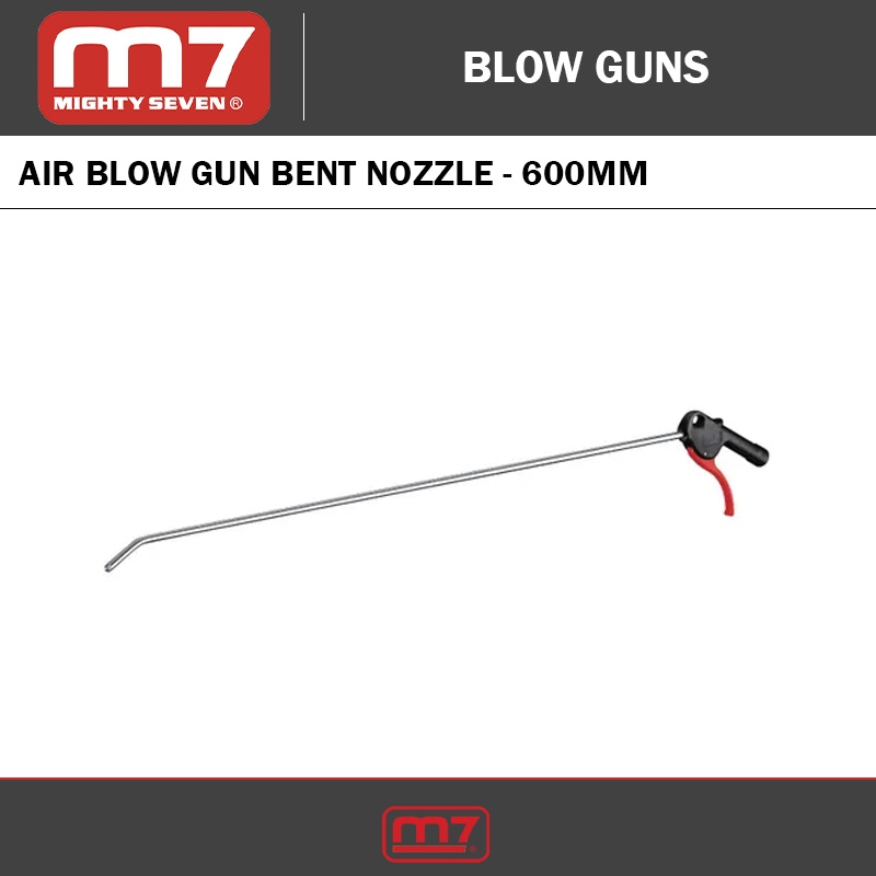 M7 AIR BLOW GUN BENT NOZZLE - 600MM NOZZLE