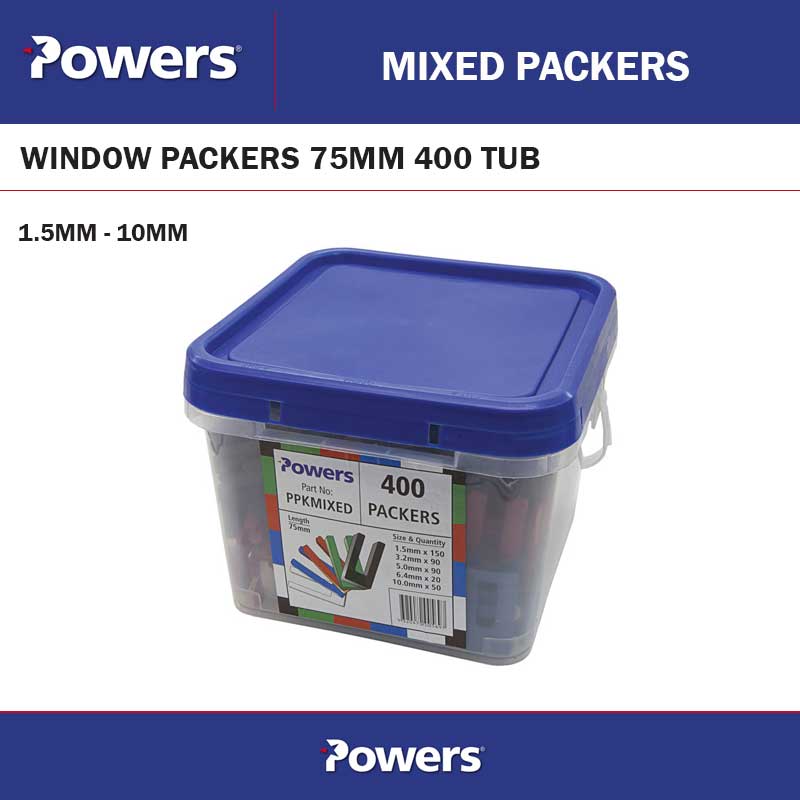 MIXED PACKERS (TUB 400)