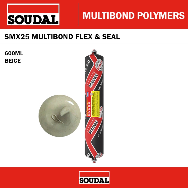 SOUDAL 130250 MULTIBOND SMX25 SEAL & STRETCH - BEIGE