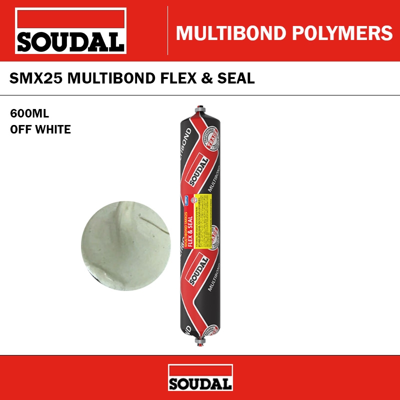 SOUDAL 130251 MULTIBOND SMX25 SEAL & STRETCH - OFF WHITE