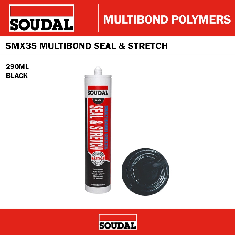 SOUDAL 124620 MULTIBOND SMX35 SEAL & STRETCH - BLACK