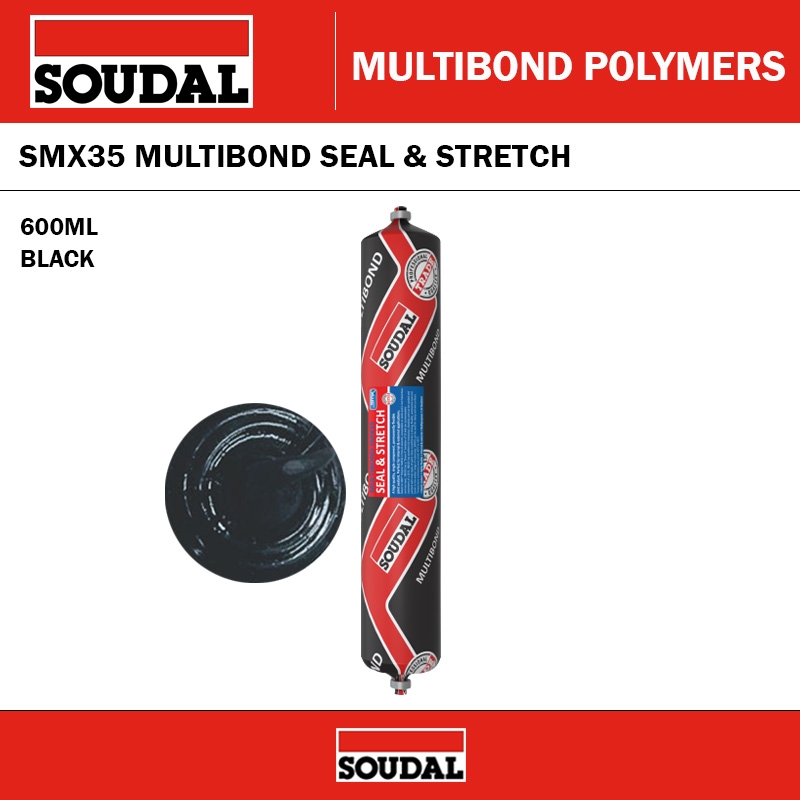 SOUDAL 124619 MULTIBOND SMX35 SEAL & STRETCH - BLACK