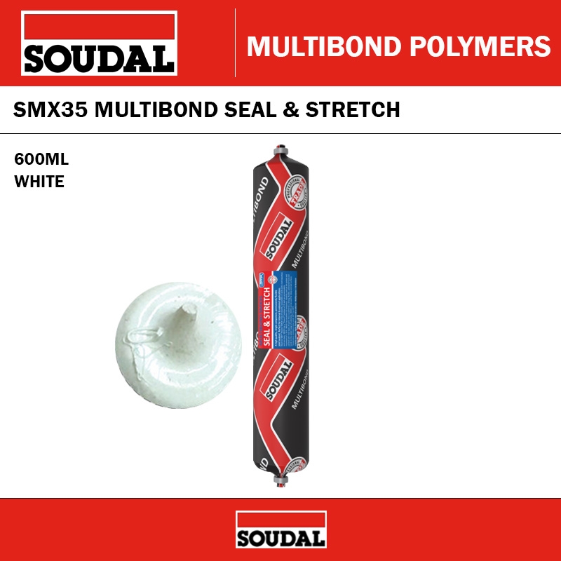 SOUDAL 124598 MULTIBOND SMX35 SEAL & STRETCH - WHITE