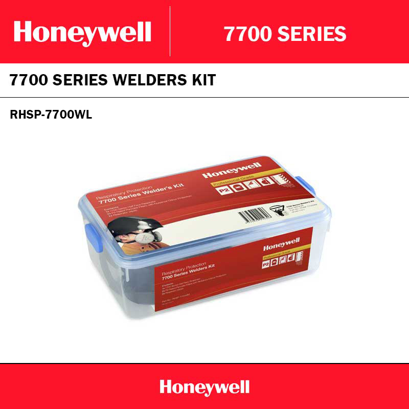HONEYWELL 7700 SERIES HALF MASK P2 RESPIRATOR LUNCH BOX KIT - LARGE