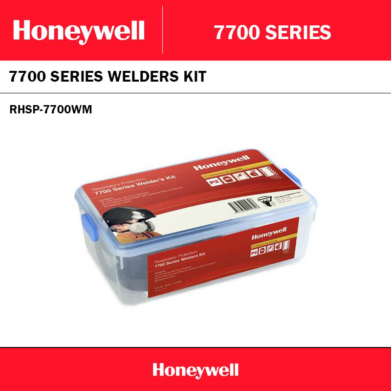 HONEYWELL 7700 SERIES HALF MASK P2 RESPIRATOR LUNCH BOX KIT - MEDIUM