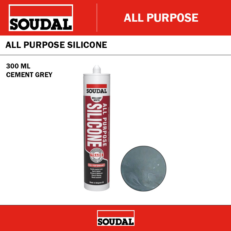 SOUDAL 131649 ALL PURPOSE - CEMENT GREY