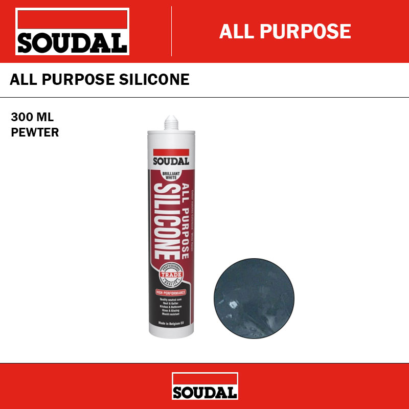 SOUDAL 121667 ALL PURPOSE - PEWTER