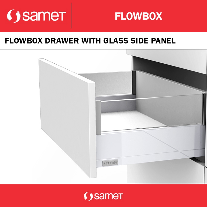 FLOWBOX WITH GLASS SIDES