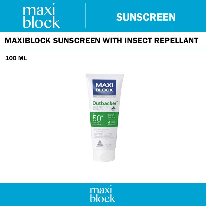 SUNSCREEN SPF50+ INSECT REPELLENT 100ML