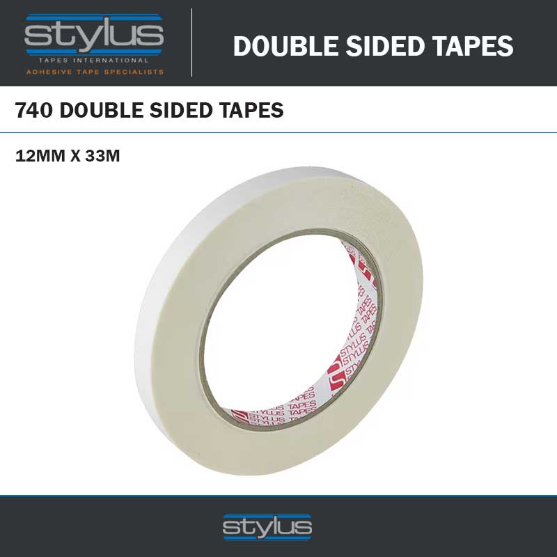 12MM X 33M DOUBLE SIDED TAPE 740