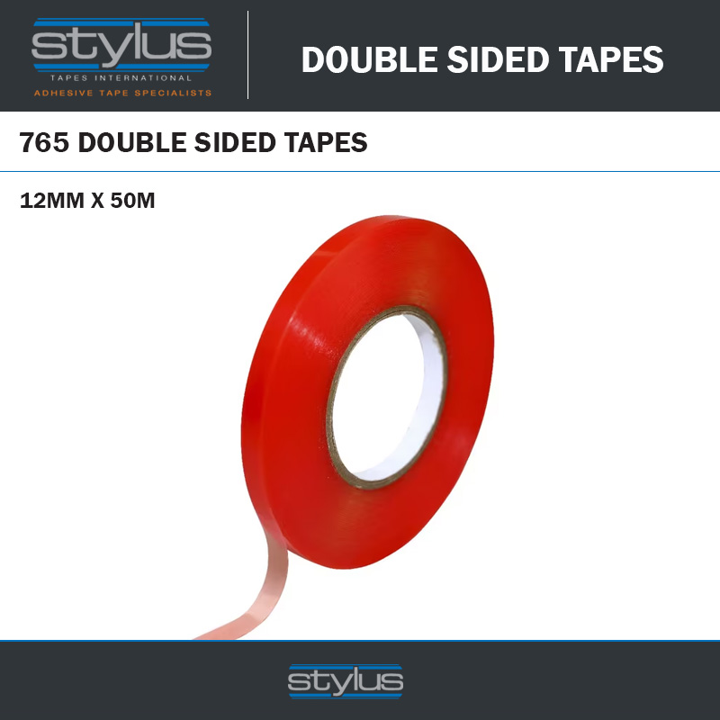 12MM X 50M DOUBLE SIDED TAPE 765