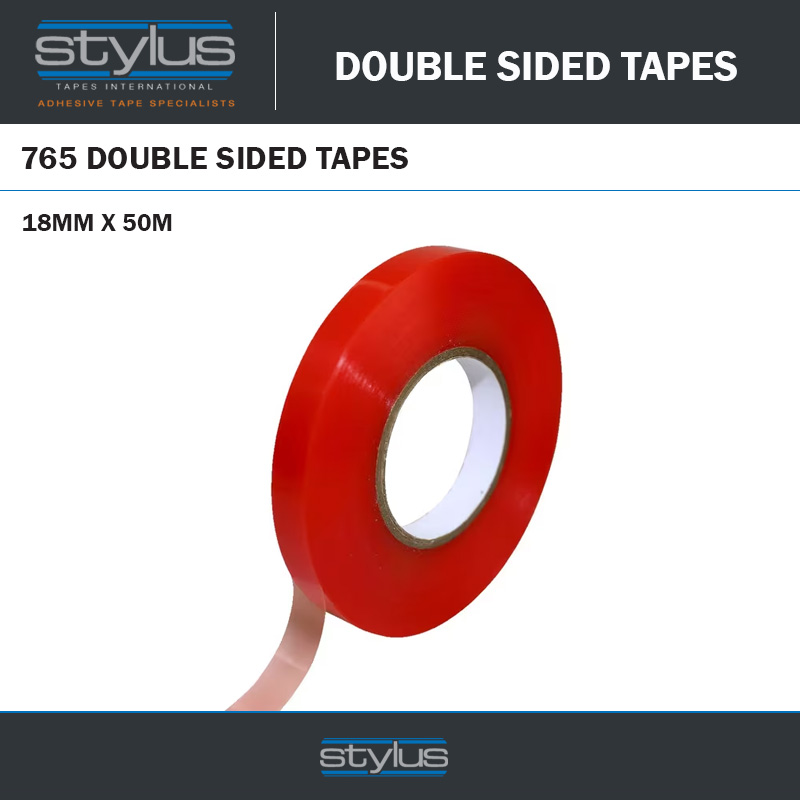 18MM X 50M DOUBLE SIDED TAPE 765