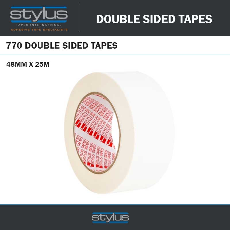 48MM X 25M DOUBLE SIDED TAPE 770